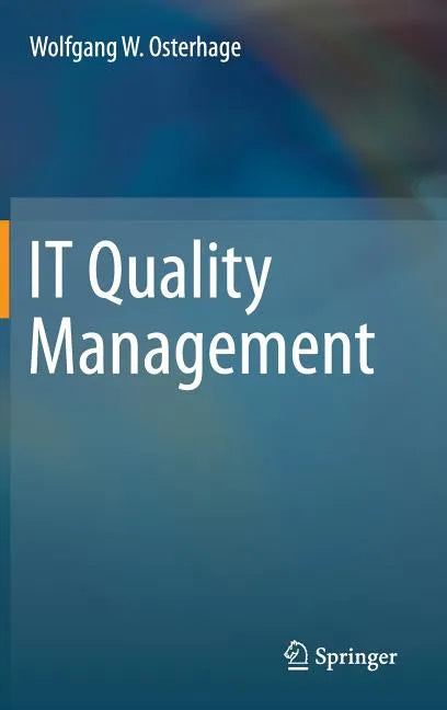 It Quality Management - Hardcover