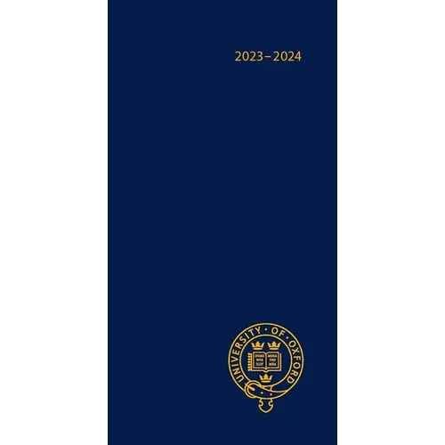 Oxford University Pocket Diary 2023-2024 - Hardcover