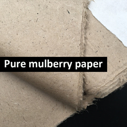 Ancient Handmade Calligraphy Half-cooked Parchment Paper