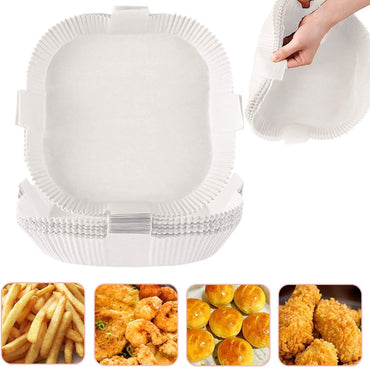 100-Pack: Air Fryer Disposable Paper Liners