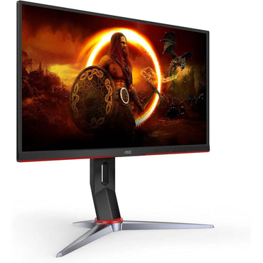 AOC 27G2 27" Frameless Gaming IPS Monitor, FHD 1080P, 1ms 144Hz, NVIDIA G-SYNC Compatible + Adaptive-Sync, Height Adjustable (Refurbished)