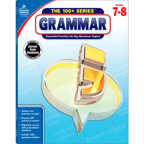 Grammar, Grades 7 - 8: Volume 11 - Paperback