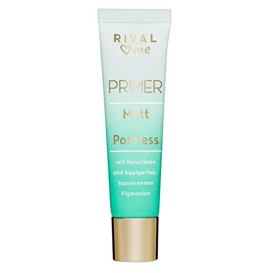 Rival Loves Me Mattifying Makeup Primer - Poreless Finish, 30 ml - Controls Shine & Minimizes Pores