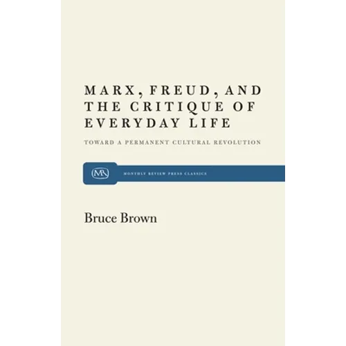 Marx, Freud and the Critique - Paperback