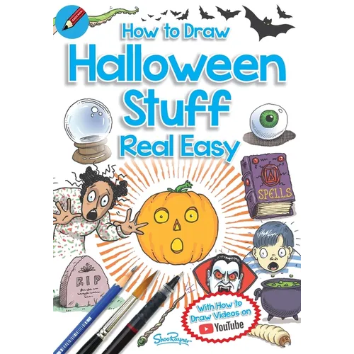 How to Draw Halloween Stuff Real Easy - Paperback