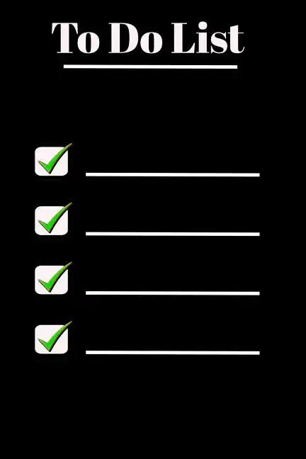 To Do List - Paperback
