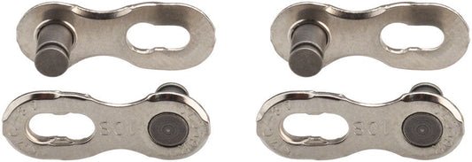 KMC MissingLink CL559R Connector - 10-Speed Reusable Silver 2 Pairs/Card