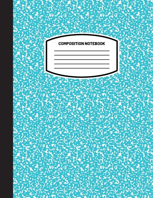 Classic Composition Notebook: (8.5x11) Wide Ruled Lined Paper Notebook Journal (Sky Blue) (Notebook for Kids, Teens, Students, Adults) Back to School - Paperback