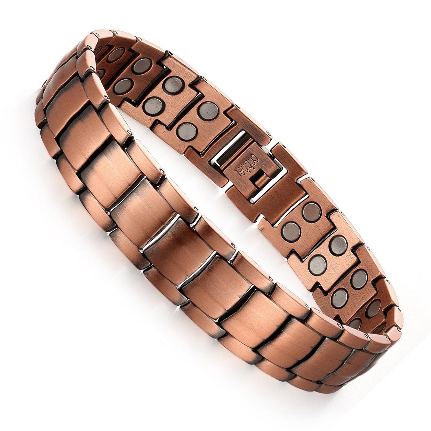 European And American-style Magnetized Pure Copper Bracelet For Men