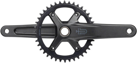 microSHIFT Sword 1x Crankset - 172.5mm 10-Speed 40t 110 Asym BCD 24mm Spindle BLK