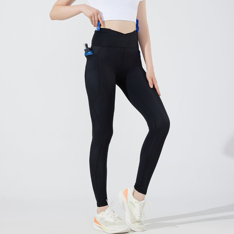 Unisex Fitness Yoga Pants Compression Stretch Leggings