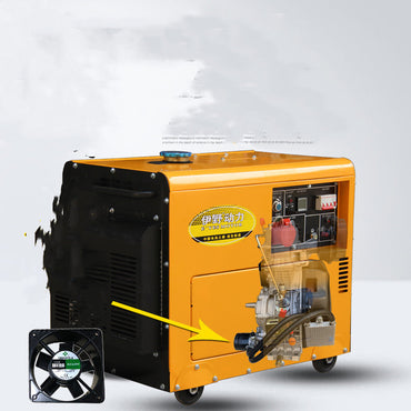 Household Yellow Fashion Small Silent Generator