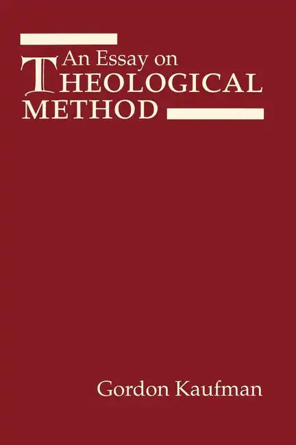 An Essay on Theological Method - Paperback