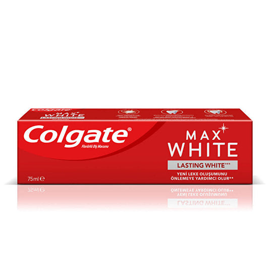 Colgate Max White Whitening Toothpaste 75ml - Permanent Whiteness | Fresh Breath