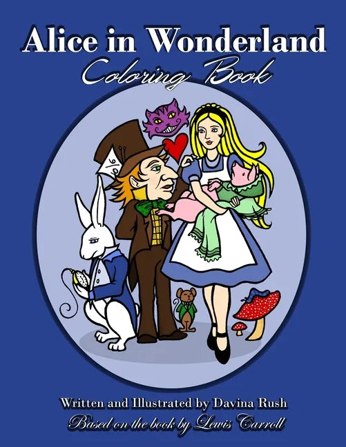 Alice in Wonderland: Coloring Book - Paperback