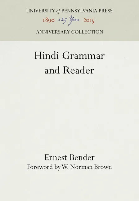 Hindi Grammar and Reader - Hardcover