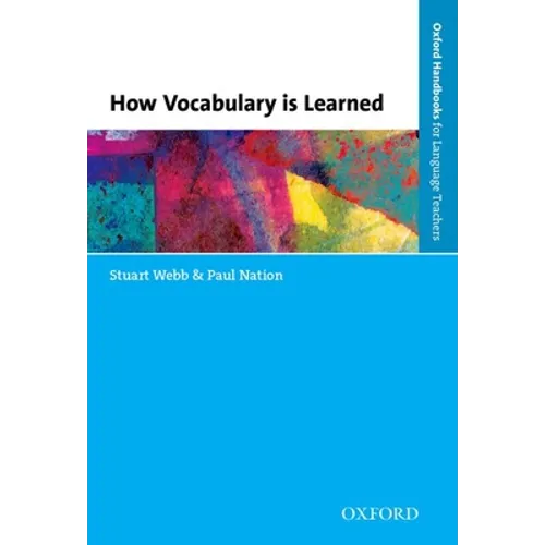 How Vocabulary is learned - Paperback