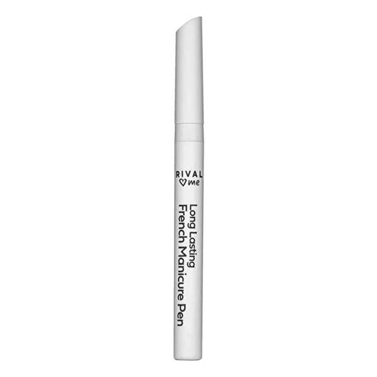Rival Loves Me Nail Care Pen French Manicure White 3ml - Long Lasting Nail Art Design