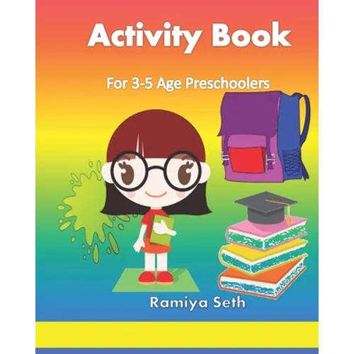 Activity Book: For 3-5 Age Preschoolers - Paperback