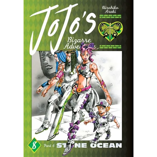 Jojo's Bizarre Adventure: Part 6--Stone Ocean, Vol. 8 - Hardcover