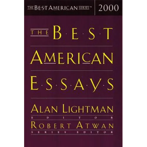 The Best American Essays 2000 - Paperback
