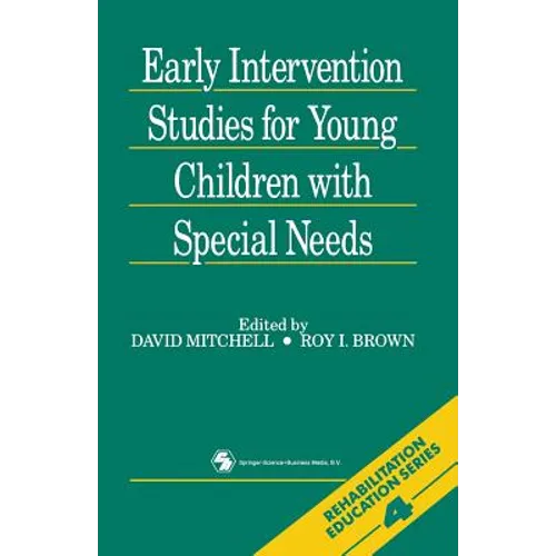 Early Intervention Studies for Young Children with Special Needs - Paperback