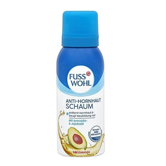 Fusswohl Foot Care Cream for Dry, Cracked Heels - 100ml, Microplastic-Free, Moisturizing Foot Cream