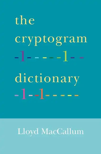 The Cryptogram Dictionary - Paperback