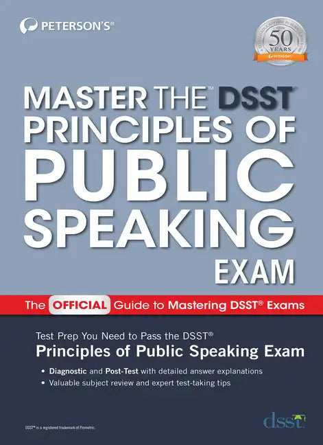 Master the Dsst Principles of Public Speaking Exam - Paperback