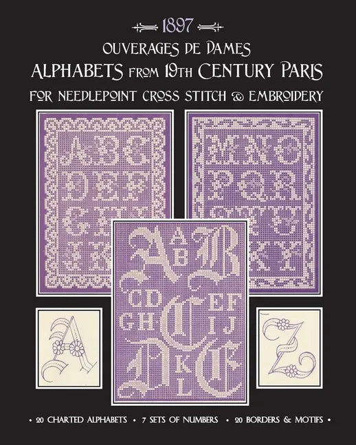 Ouverages de Dames: Alphabets from 19th Century Paris - Paperback