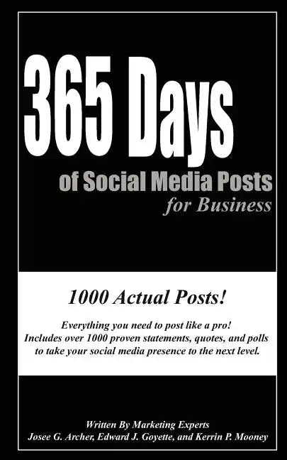 365 Days of Social Media Posts for Business - Paperback