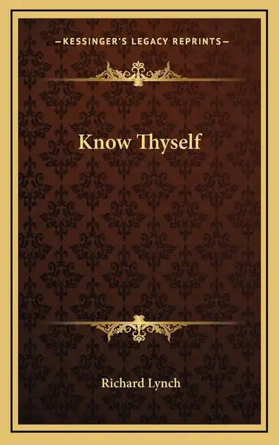 Know Thyself - Hardcover