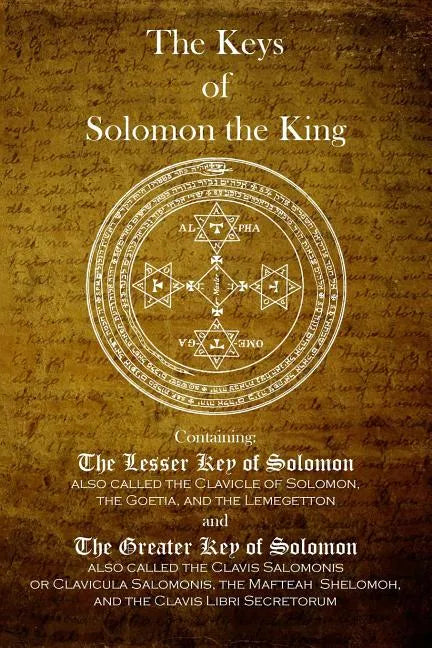 The Keys of Solomon the King - Paperback