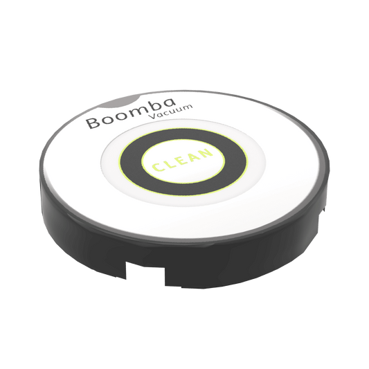 Boomba Vacuum - Automatic Home Vacuum - Hoover - Custom Printed - Made Using a LEGO® Tile
