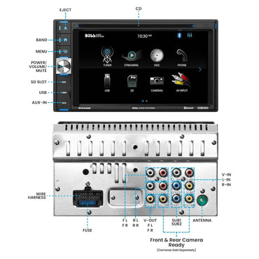 BOSS Audio Systems BV9358B Car Audio Stereo System (Refurbished)