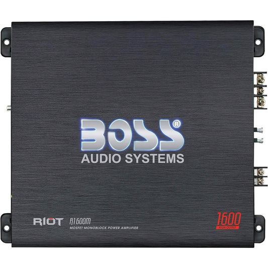 BOSS Audio Systems MODEL R1600M Car Amplifier (Refurbished)