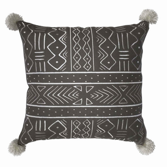 Brooklyn Flat Brooklyn Flat Kata Embroidered Decorative Pillow