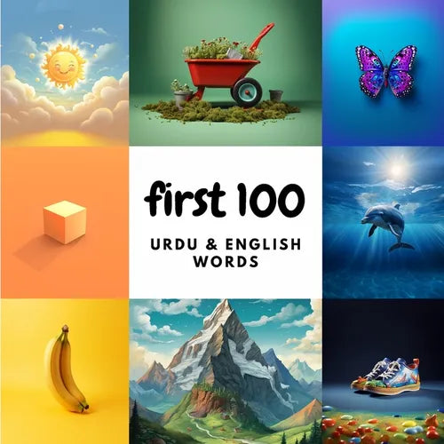 First 100 Urdu & English Words - Paperback