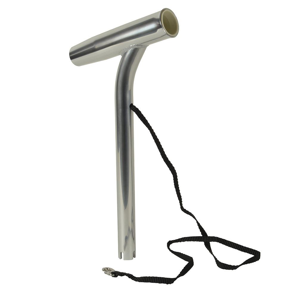 C.E. Smith Outrigger Rod Holder w/Liner Strap - Aluminum
