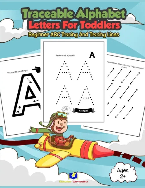 Traceable Alphabet Letters for Toddlers: Beginner ABC Tracing and Tracing Lines - Paperback