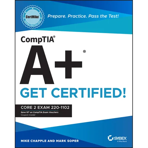 Comptia A+ Certmike: Prepare. Practice. Pass the Test! Get Certified!: Core 2 Exam 220-1102 - Paperback