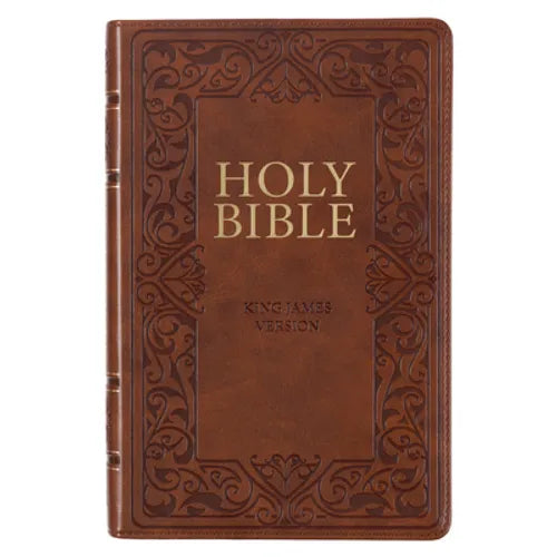 KJV Gift Edition Bible Brown - Leather