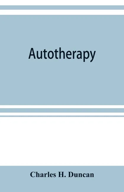 Autotherapy - Paperback