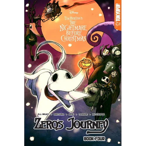 Disney Manga: Tim Burton's the Nightmare Before Christmas - Zero's Journey, Book 4 - Paperback