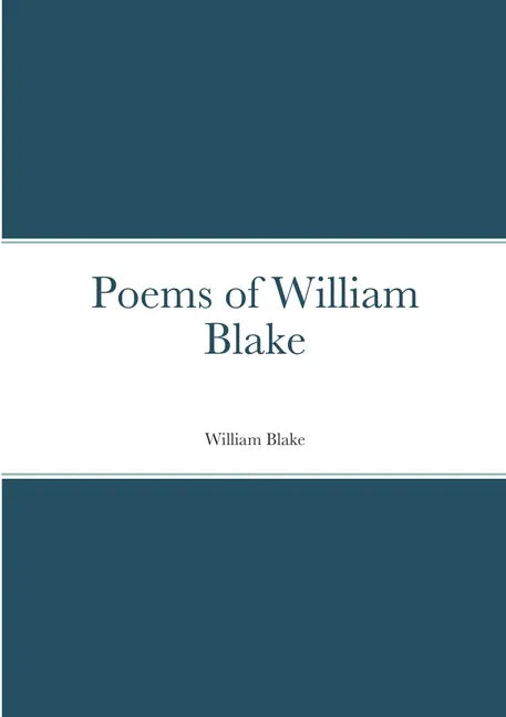 Poems of William Blake - Paperback