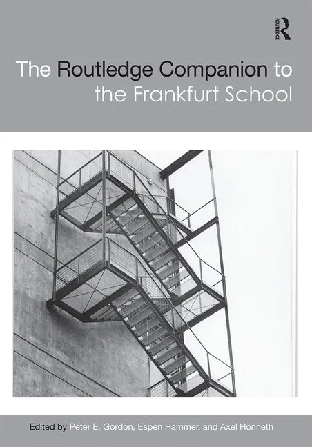 The Routledge Companion to the Frankfurt School - Paperback