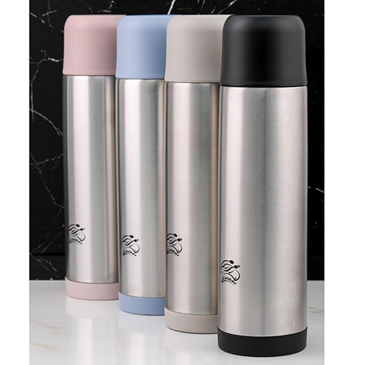 Cooker Stainless Steel Thermos 750ml - Keeps Drinks Hot/Cold for 24 Hours, Durable & Ergonomic Design