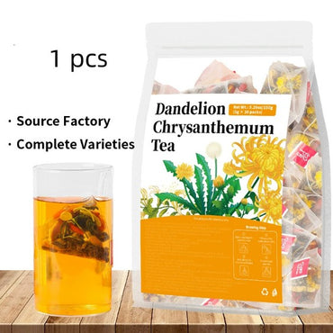 Dandelion Chrysanthemum Tea – Gentle Chinese-Style Herbal Blend