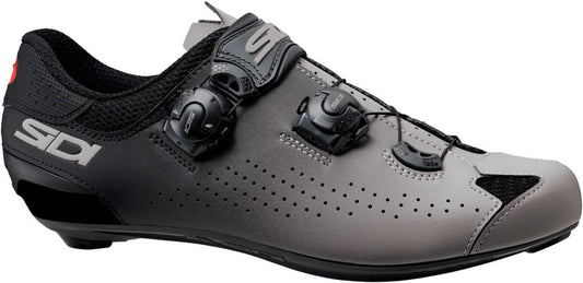 SIDI Genius 10 Road Shoes - Men's Gray/Black 48