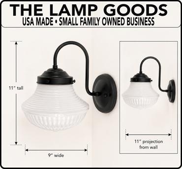 Traditional Schoolhouse Sconce Wall Light